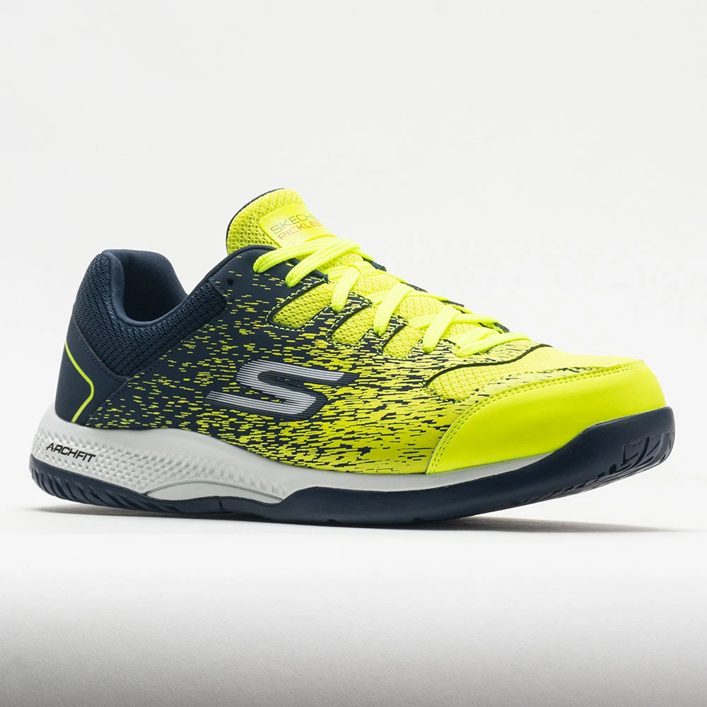 Skechers Viper Court Men's Yellow/Navy 5 Skechers Viper Court Men's Yellow/Navy - Image 5