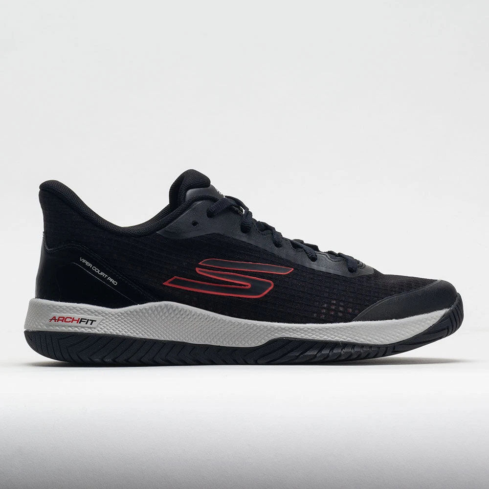 Skechers Viper Court Pro Men's Black/Red 1 Skechers Viper Court Pro Men's Black/Red