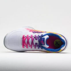 Fila Volley Zone PBF Women's White/Knockout Pink/Mazarine Blue -Sports Shoe Store 370107 2