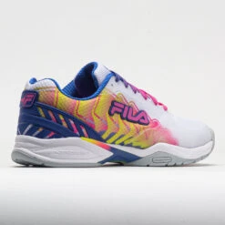 Fila Volley Zone PBF Women's White/Knockout Pink/Mazarine Blue -Sports Shoe Store 370107 6