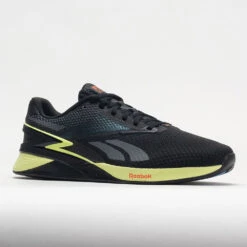 Reebok Nano X3 Men's Core Black/Energy Glow/Smash Orange -Sports Shoe Store 561898 5