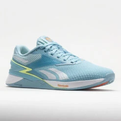 Reebok Nano X3 Women's Blue Pearl/Energy Glow/Peach Fuzz -Sports Shoe Store 561901 5