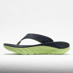 HOKA Ora Recovery Flip Men's Blue Graphite/Butterfly -Sports Shoe Store 570550 1