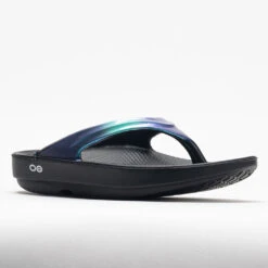 OOFOS OOlala Luxe Women's Black/Atlantis -Sports Shoe Store 570569 5