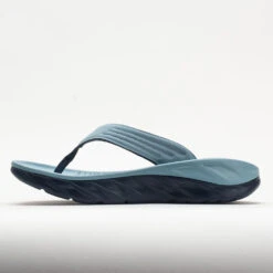 HOKA Ora Recovery Flip Men's Stone Blue/Outer Space -Sports Shoe Store 570604 1