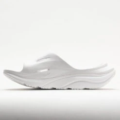 HOKA Ora Recovery Slide 3 Unisex White/White -Sports Shoe Store 570607 1