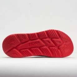 HOKA Ora Slide 3 Unisex Bellwether Blue/Red Alert -Sports Shoe Store 570614 4