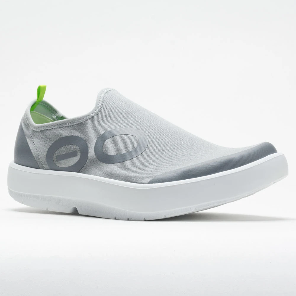 OOFOS OOmg EeZee Men's White/Gray 5 OOFOS OOmg EeZee Men's White/Gray - Image 5